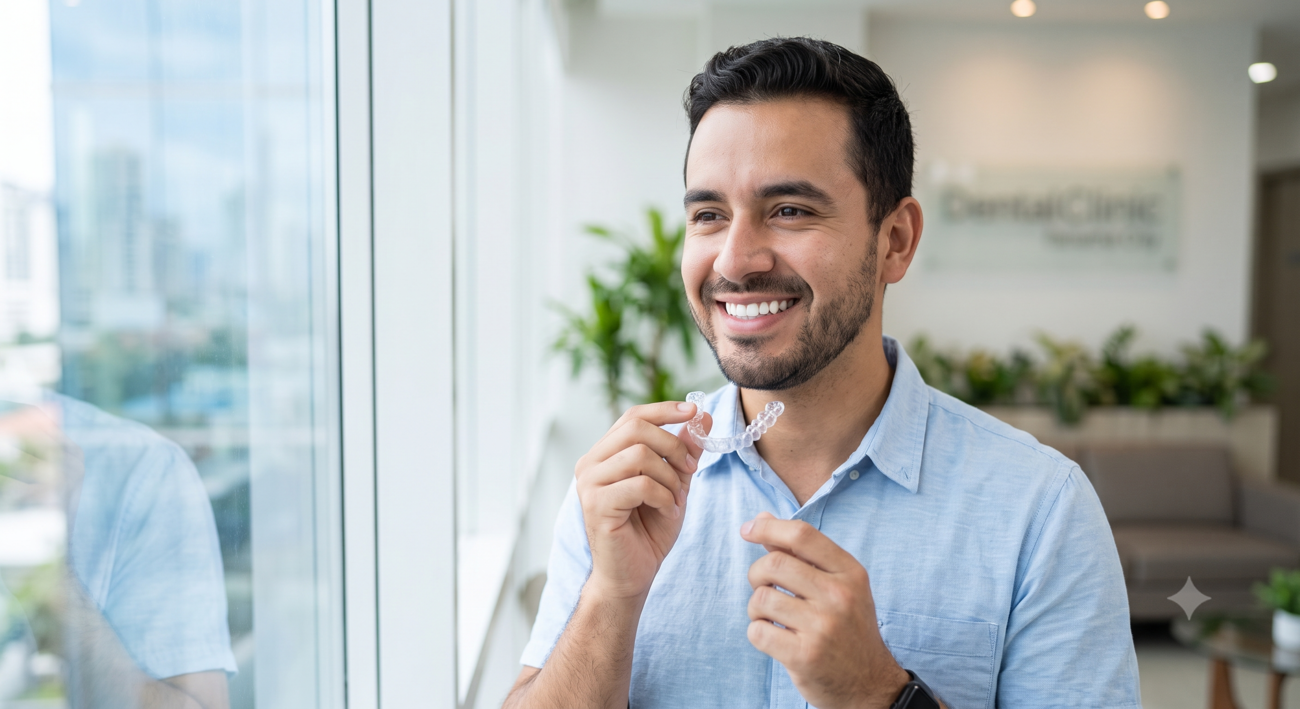 Apiñamiento Leve O Moderado: Cuándo Invisalign® Es Opción Real 2 Radiografías y evaluación inicial para saber si la persona es candidata